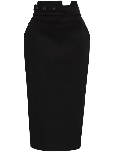 Gloria Coelho Coluna midi skirt