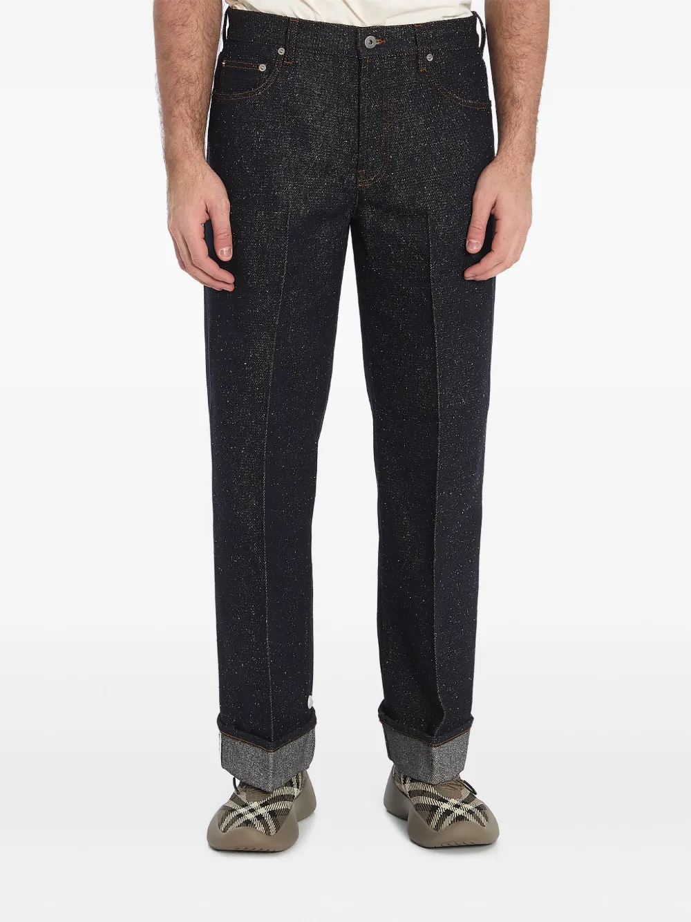 Burberry Straight jeans Blauw