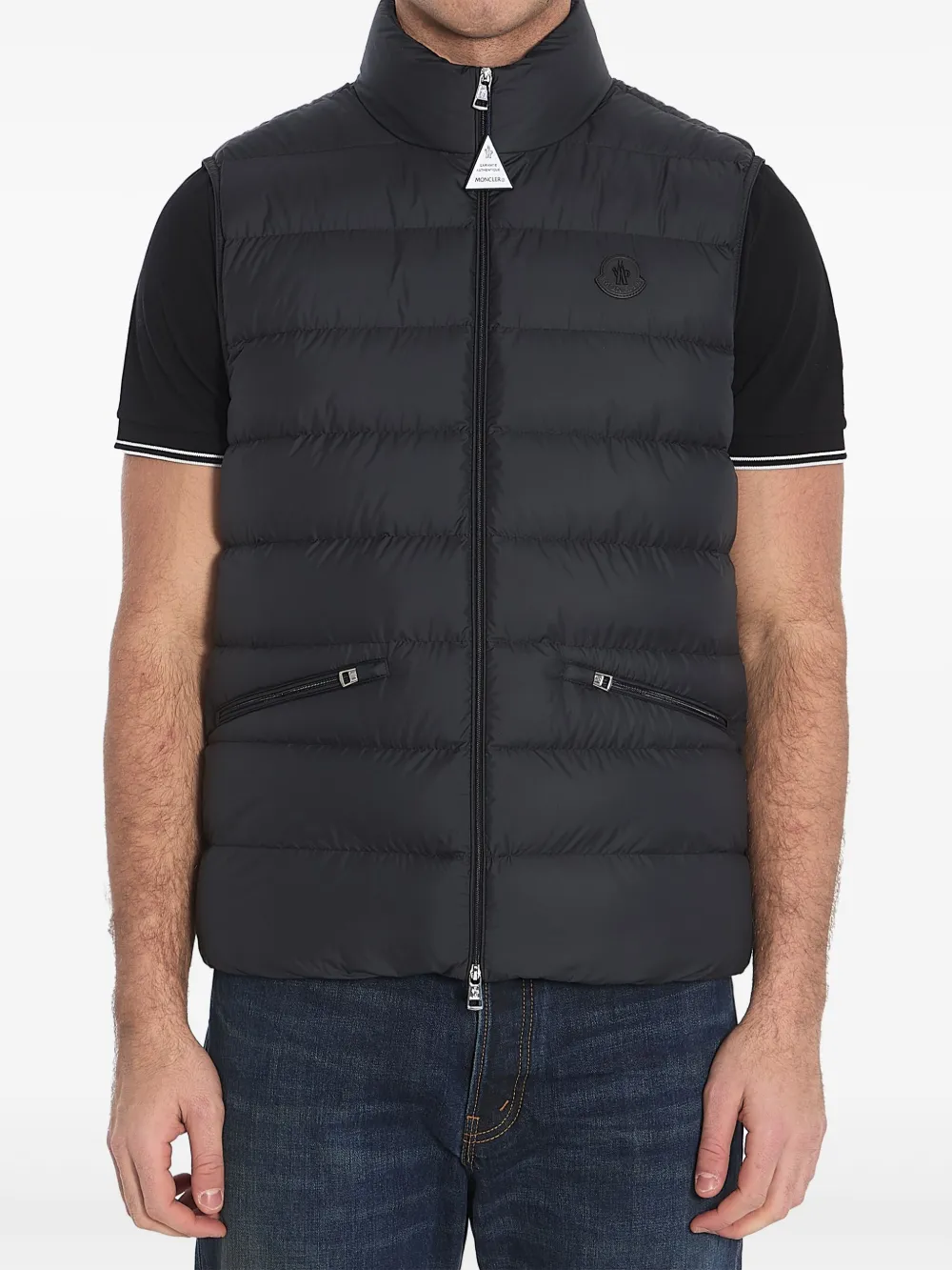 Moncler Lechtal gilet Zwart