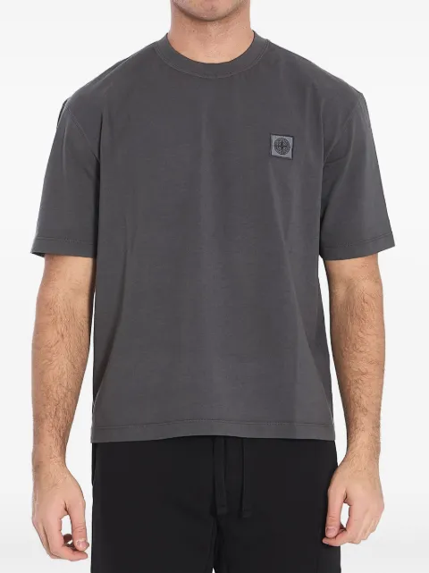 Stone Island playera con motivo Compass