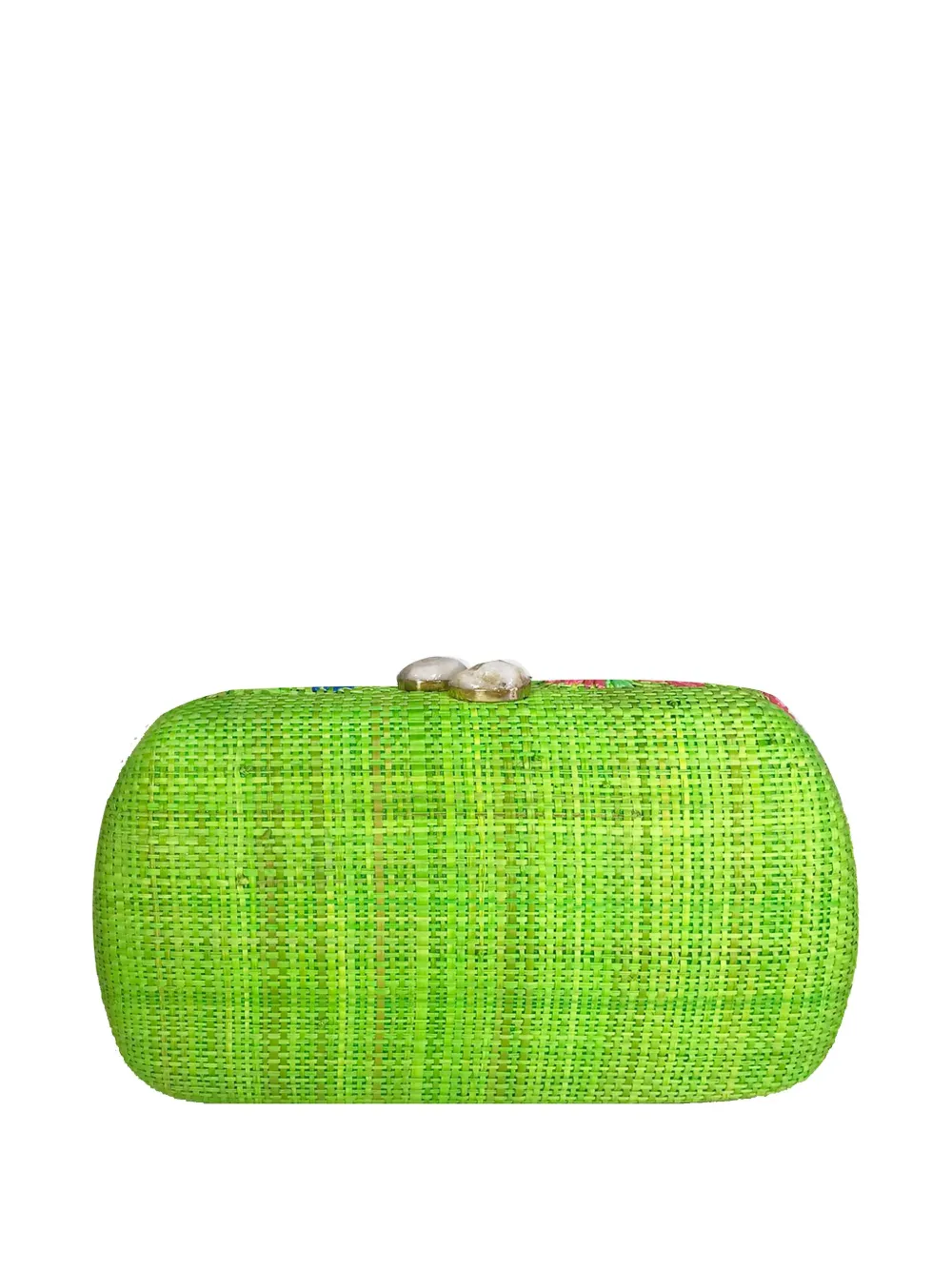 SERPUI Josephine Hummingbird clutch - Groen