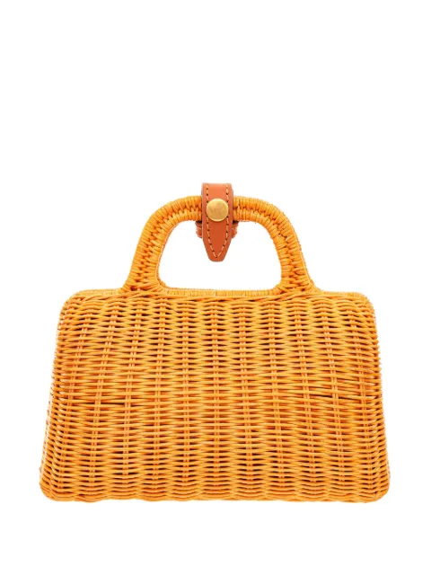 SERPUI Panto wicker mini bag