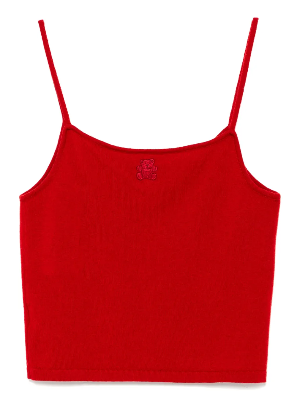 Teddy Cashmere Rapallo tanktop - Rood