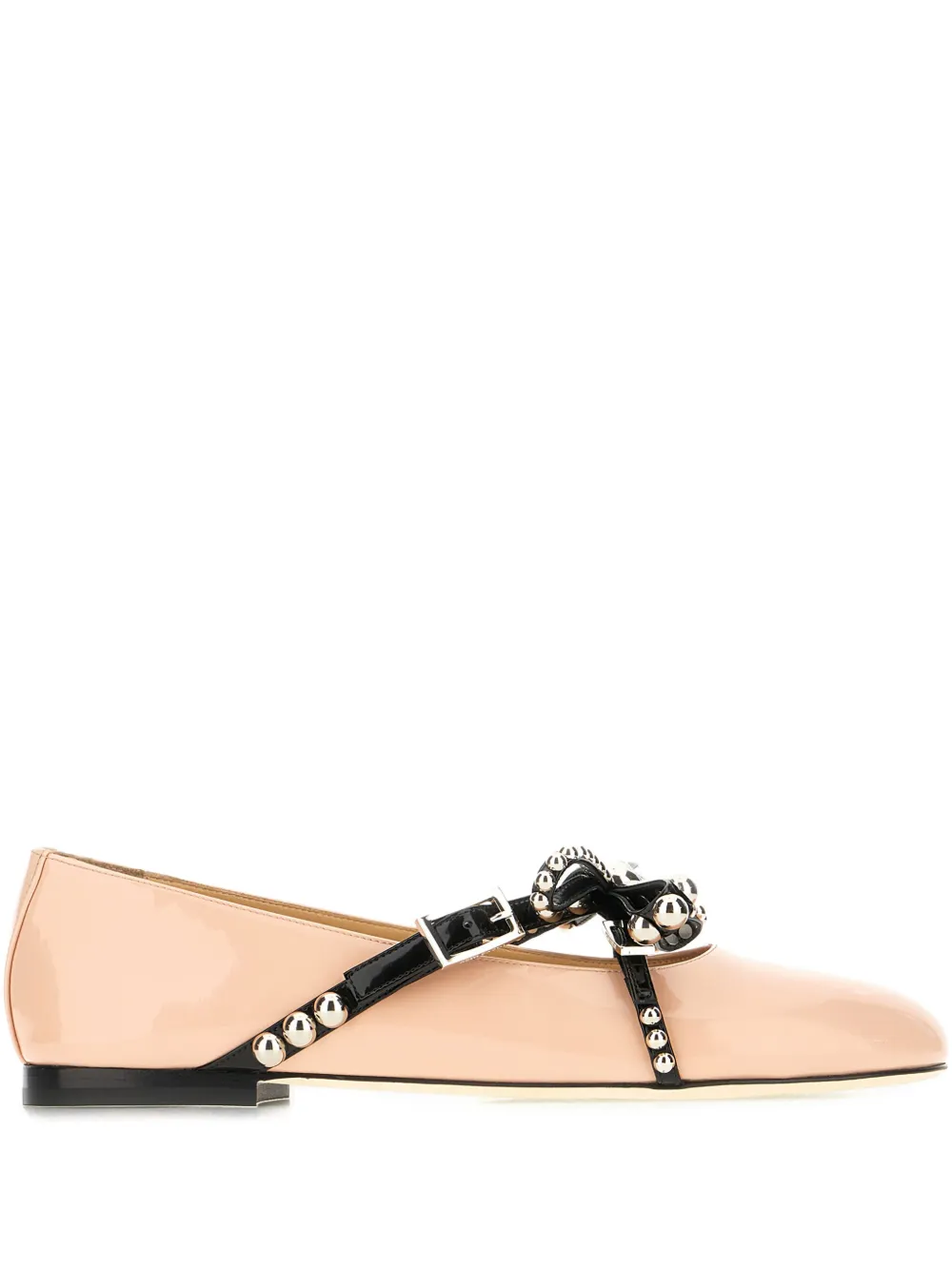 MACH & MACH bow-detail ballerinas Neutrals