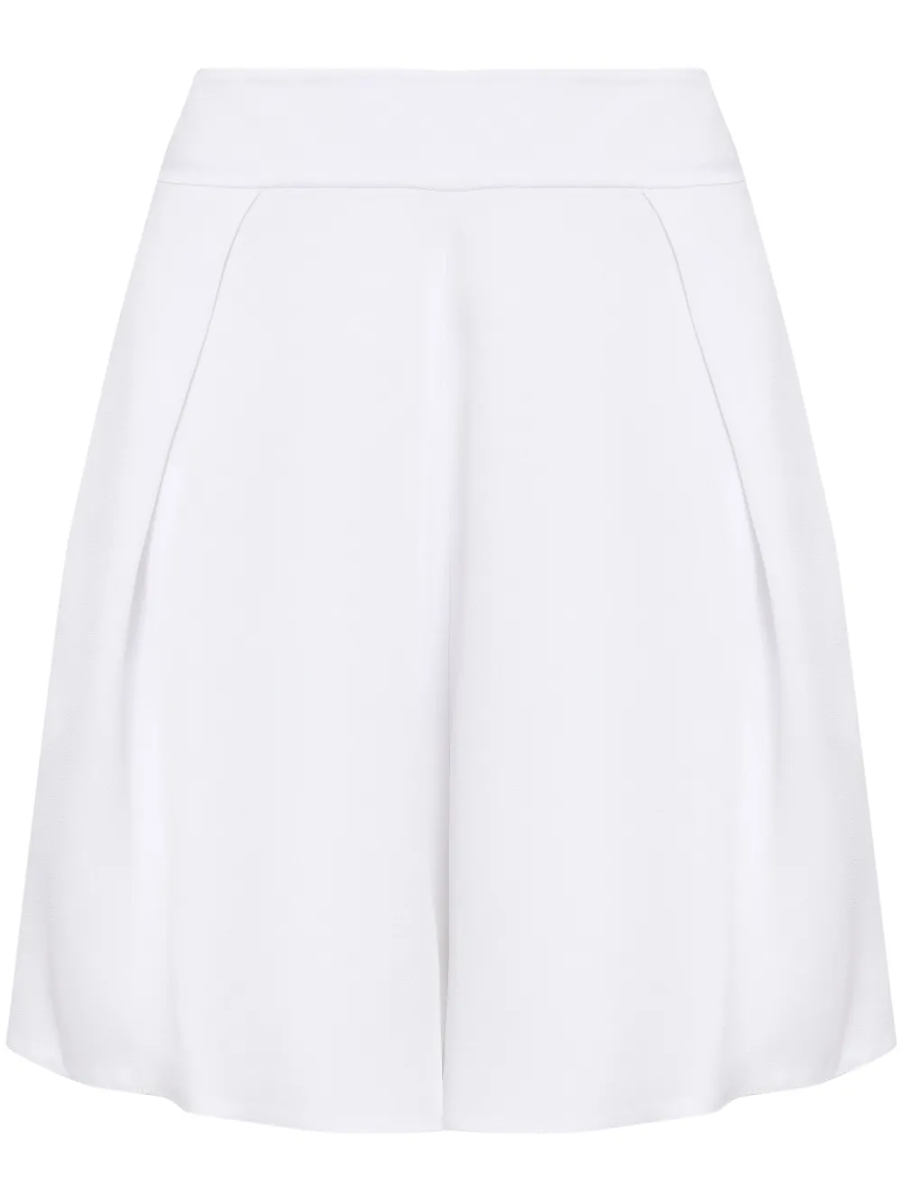 Gloria Coelho Shorts met rits Wit