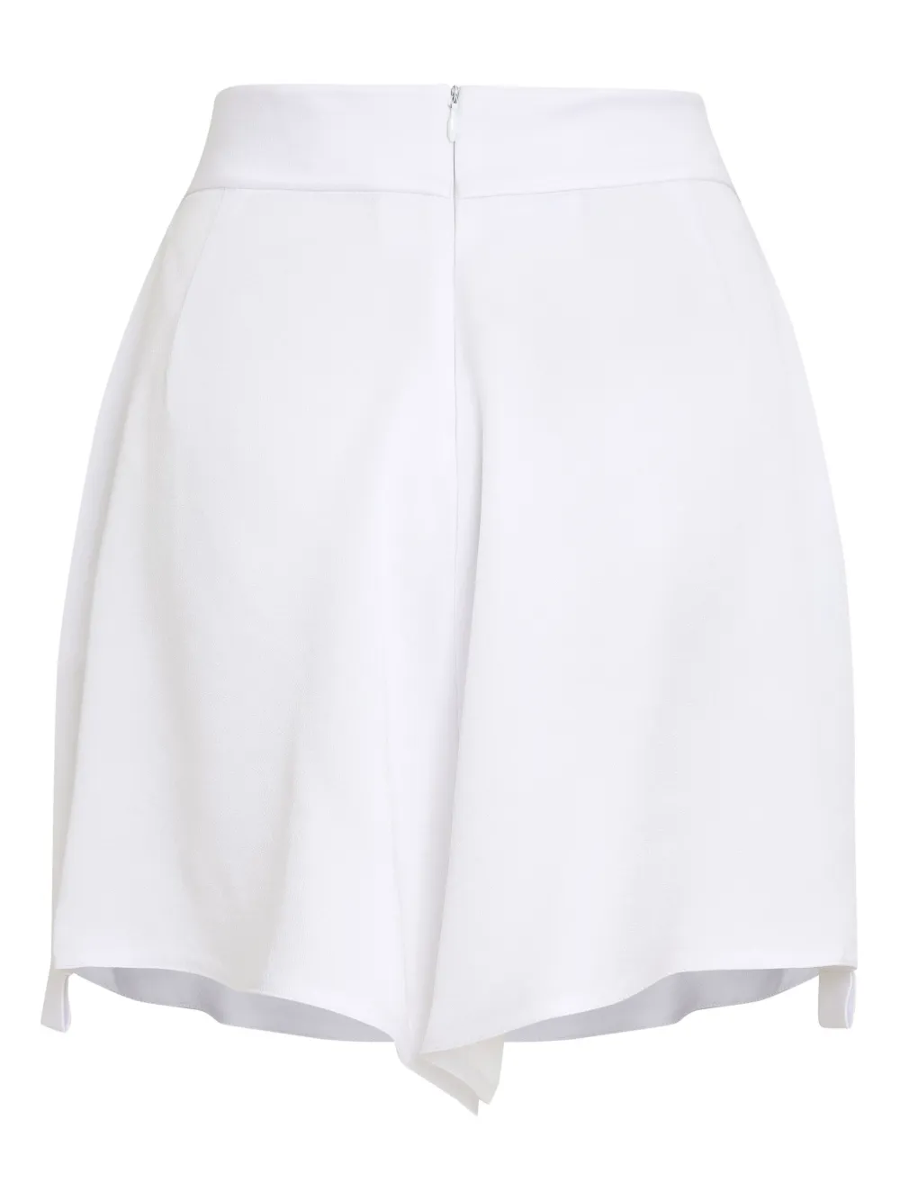 Gloria Coelho Shorts met rits - Wit