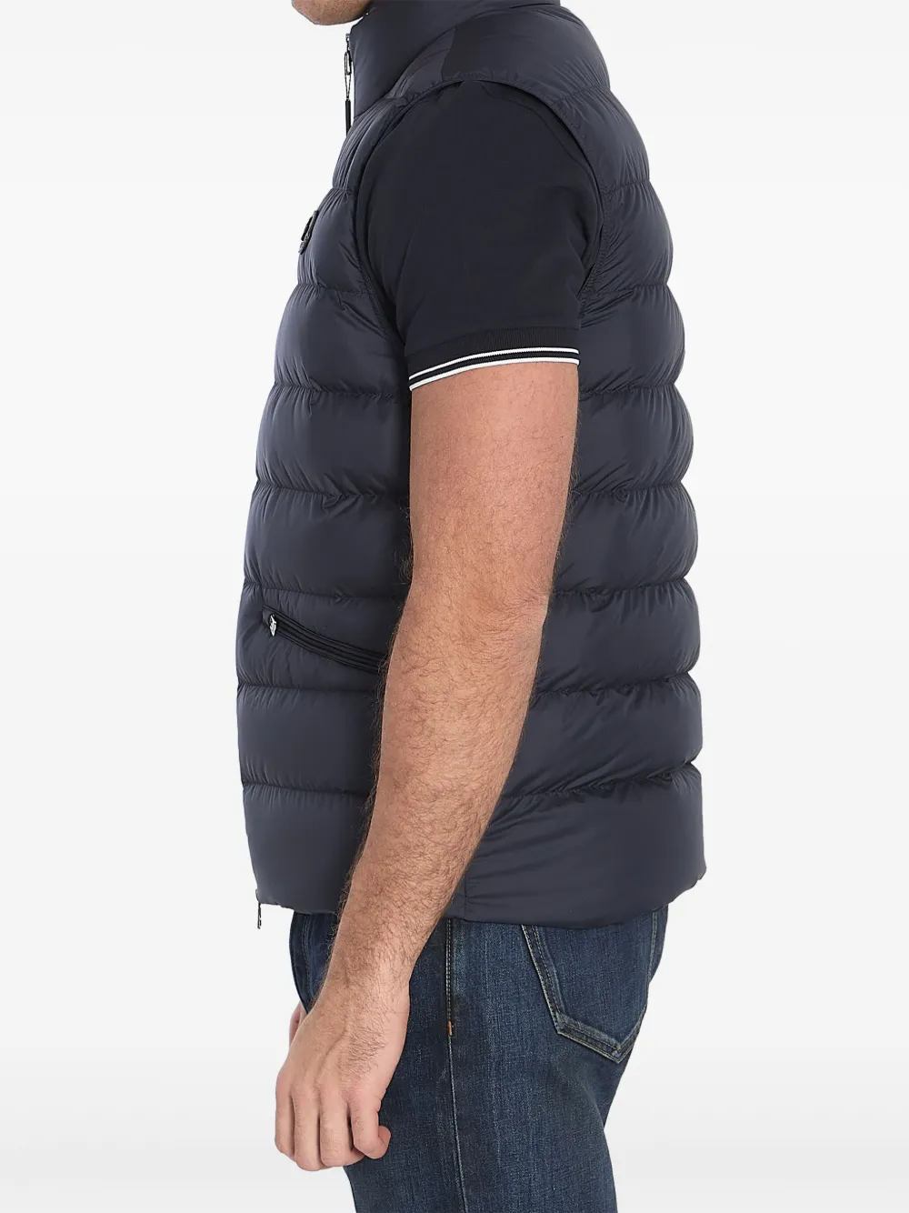 Moncler Lechtal gilet - Blauw