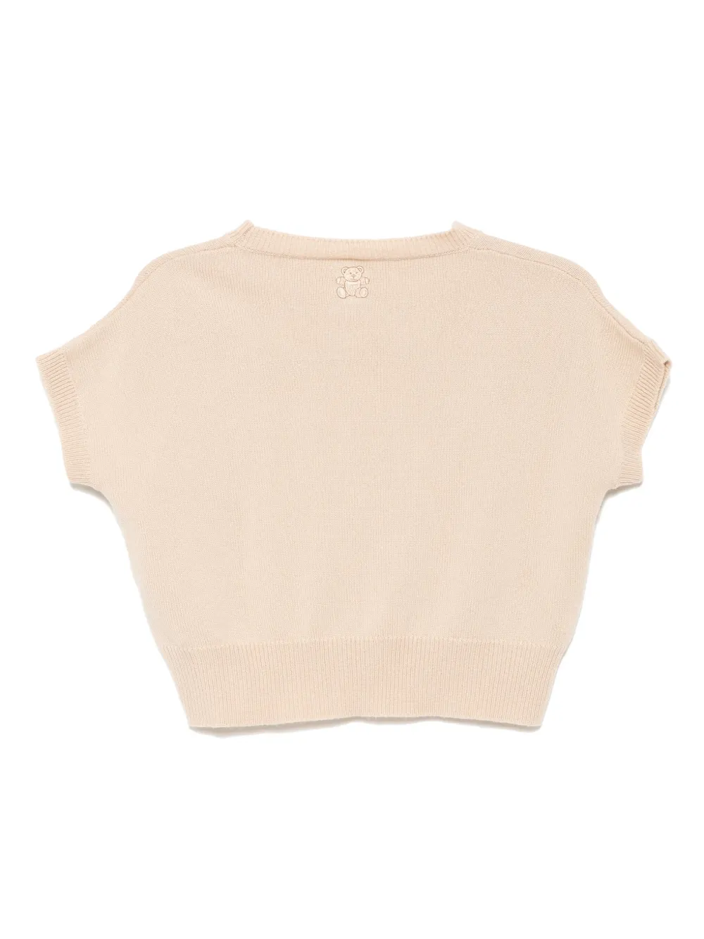 Teddy Cashmere Genova top - Beige