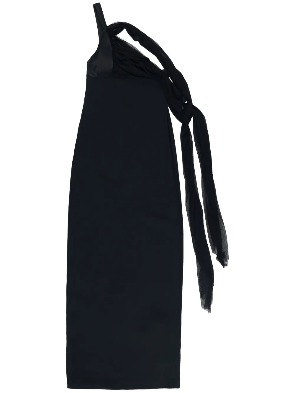 Christopher Esber Floating Tüllkleid - Schwarz