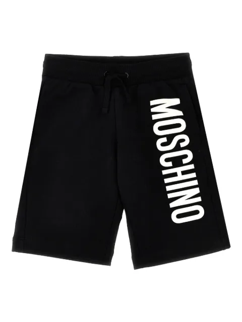 Moschino Kids logo bermuda shorts 