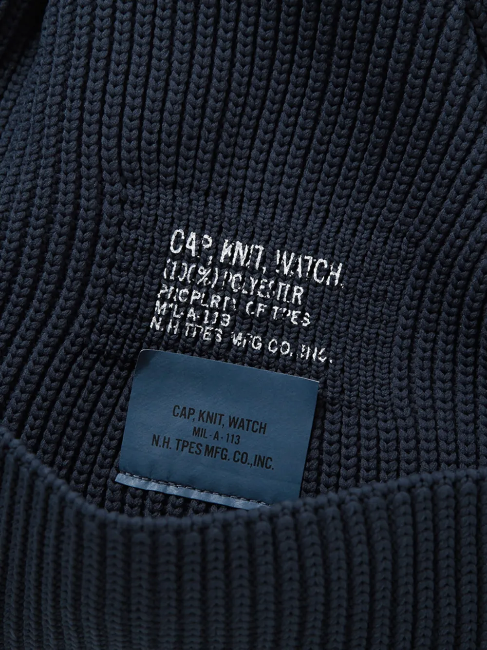 LOGO-PATCH BEANIE