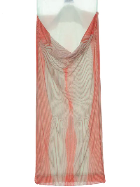 Jean Paul Gaultier Midirock im Layering-Look