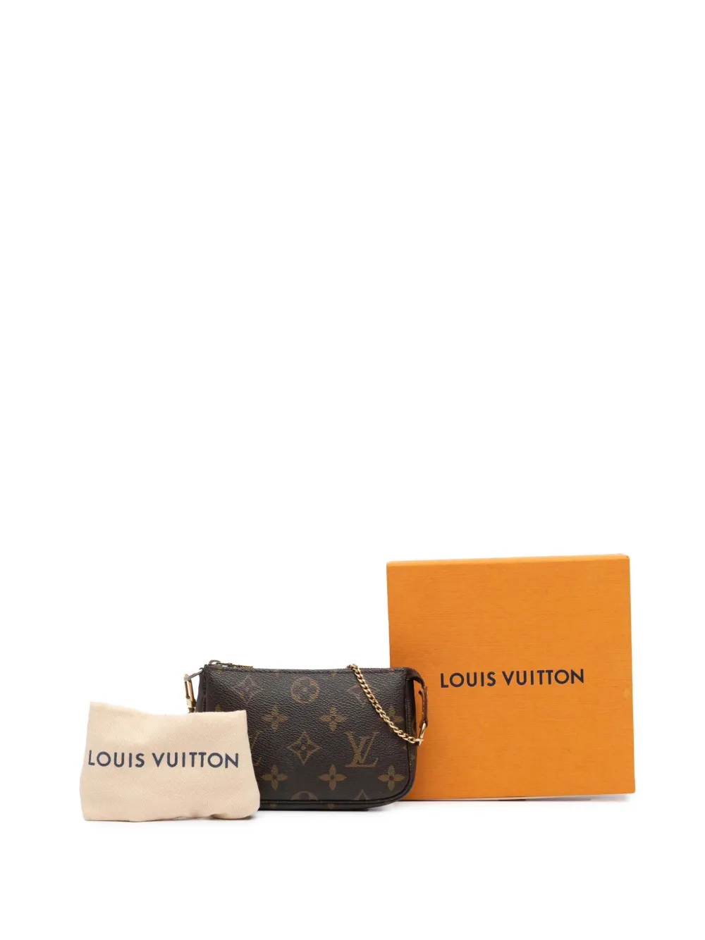 Louis Vuitton Pre-Owned 2007 Monogram Mini Pochette Accessoires handbag - Bruin