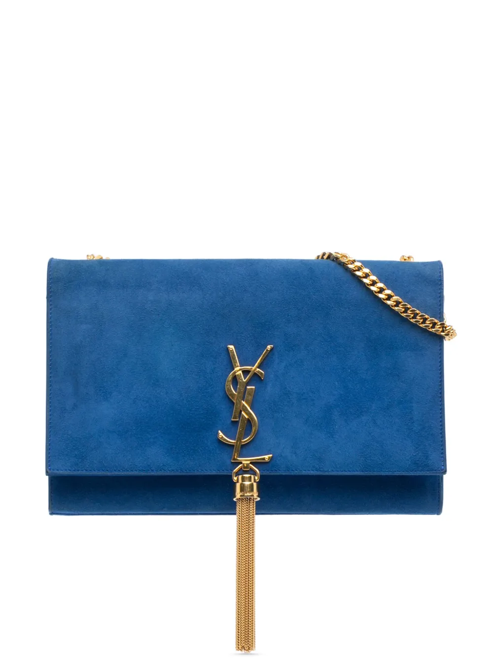 2015 Medium Suede Monogram Kate Tassel crossbody bag