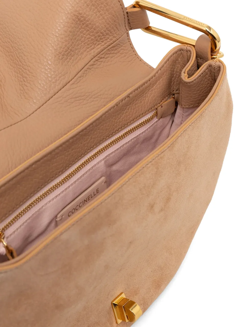 Coccinelle Magie schoudertas Beige