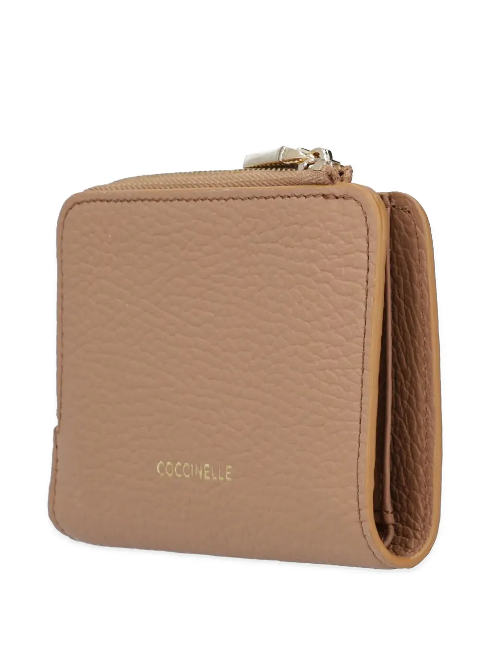 Coccinelle Leren portemonnee - Beige