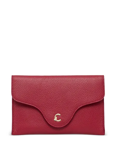 Coccinelle leather clutch bag 