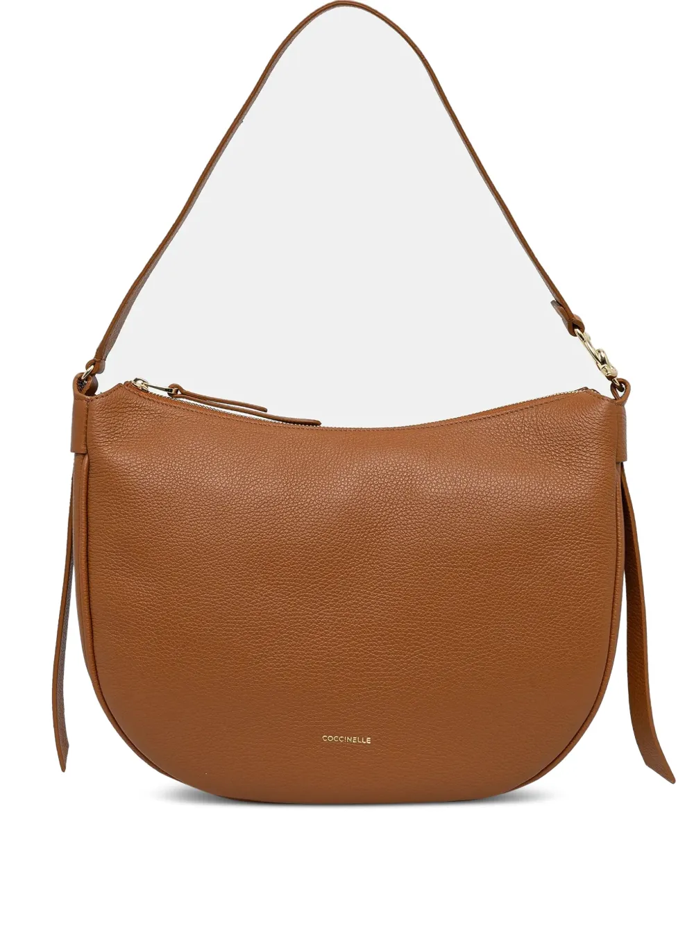 Shop Coccinelle C-easy Shoulder Bag In Brown