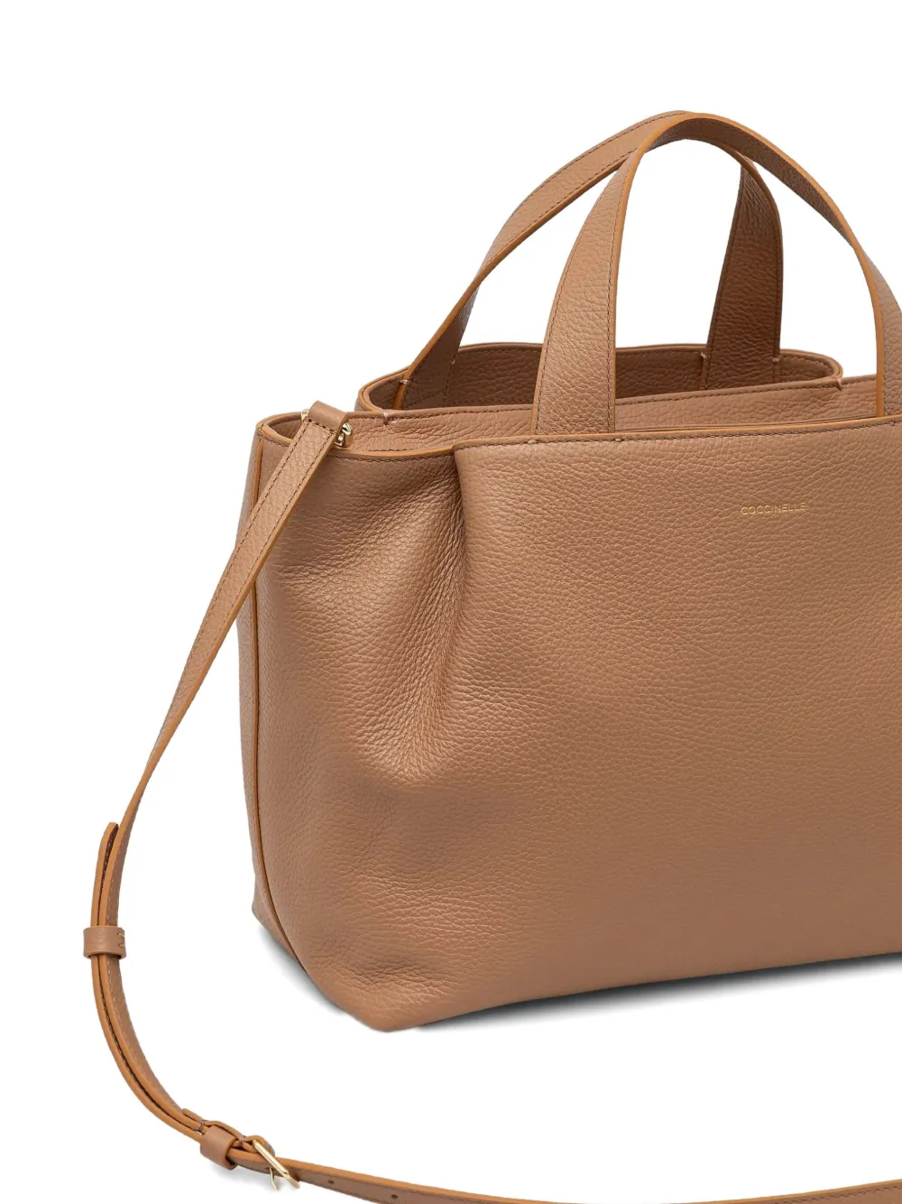 Coccinelle Malory Tote Bag In Brown