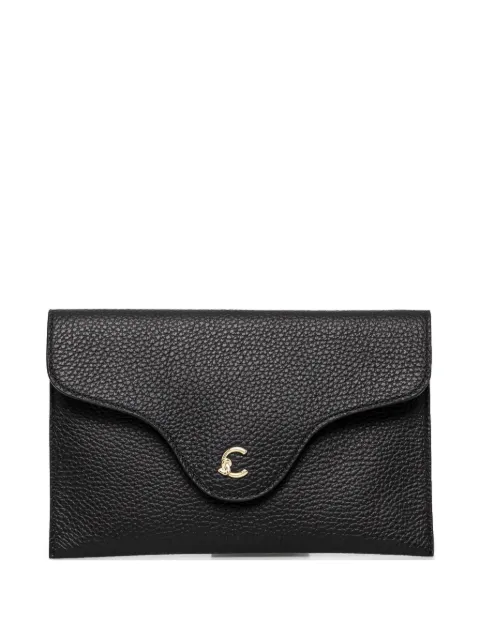 Coccinelle leather clutch bag 