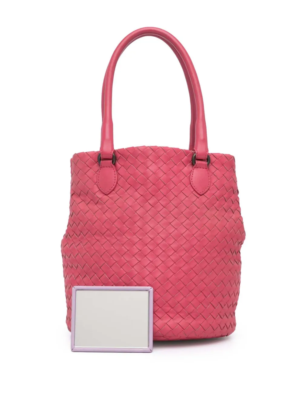 Bottega Veneta Pre-Owned 2010 Nappa Intrecciato bucket bag - Roze