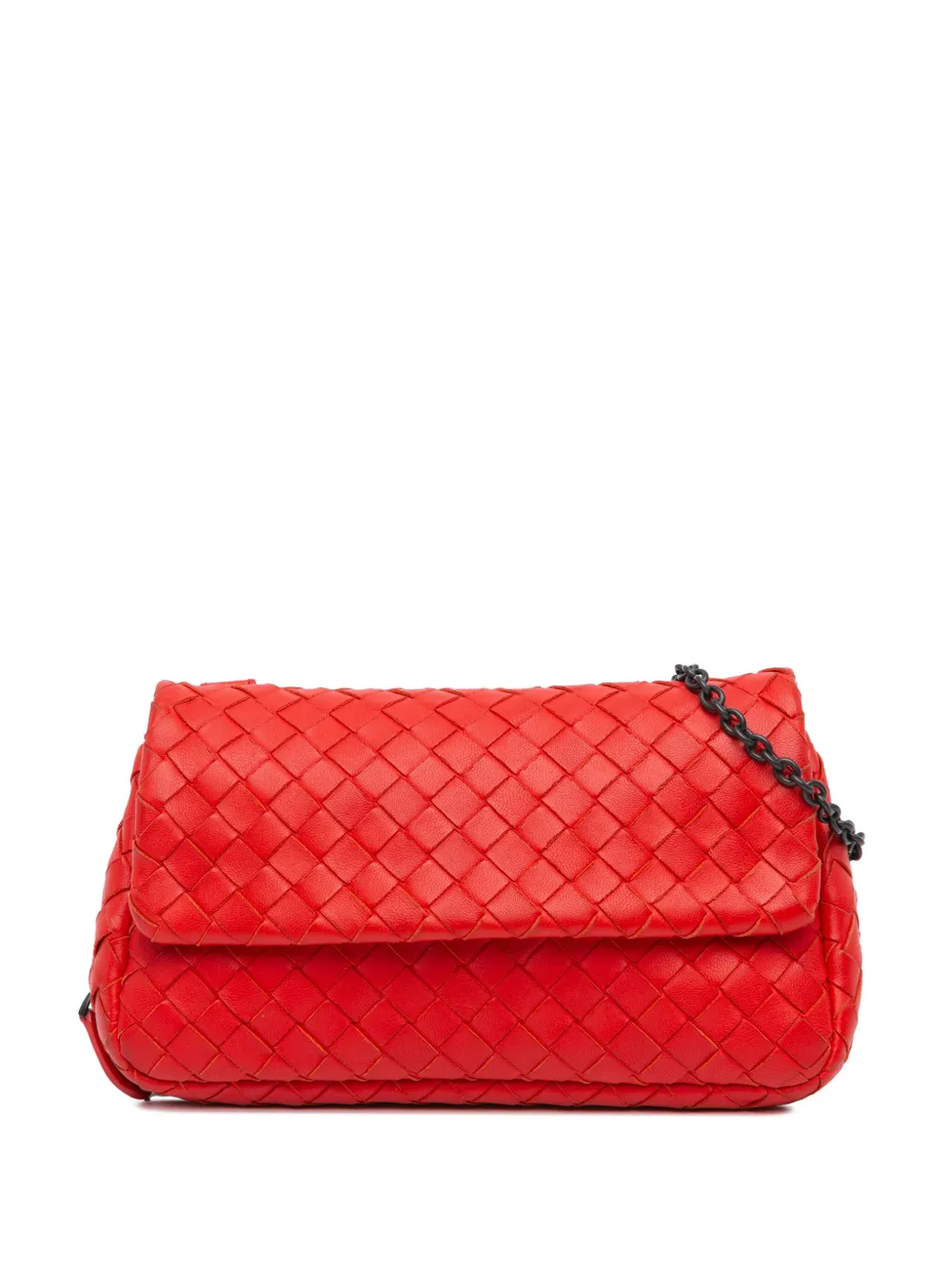 2012-2024 Intrecciato Chain Flap crossbody bag