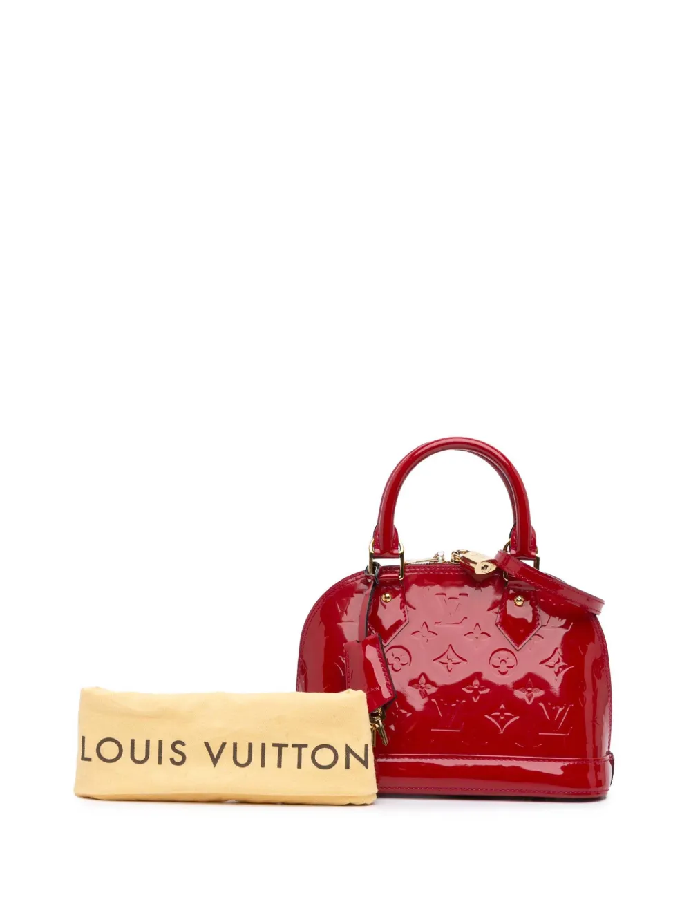 Louis Vuitton Pre-Owned 2013 Monogram Vernis Alma BB satchel - Roze