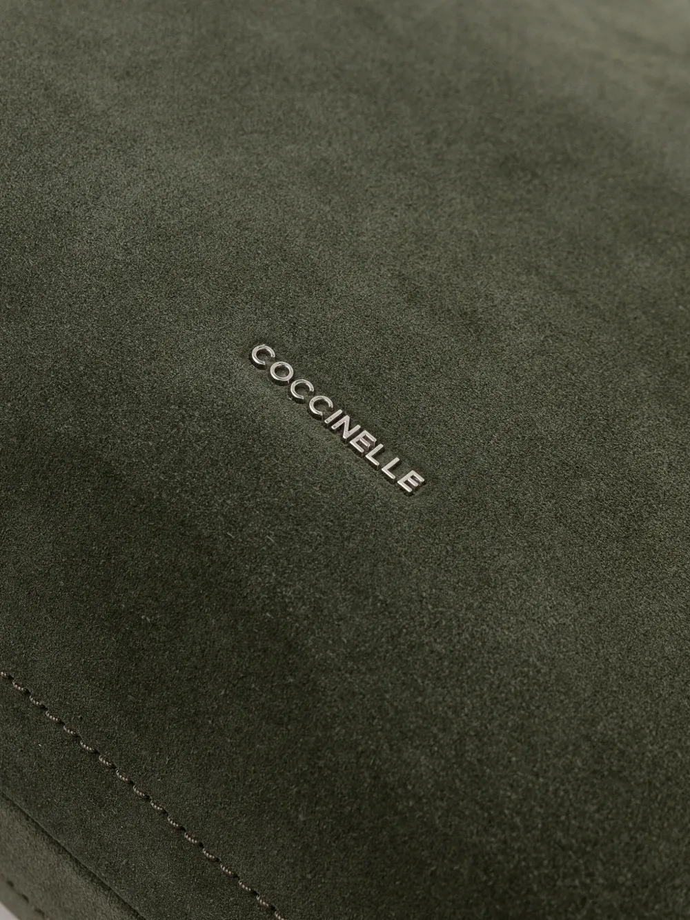 Coccinelle Suède shopper Groen