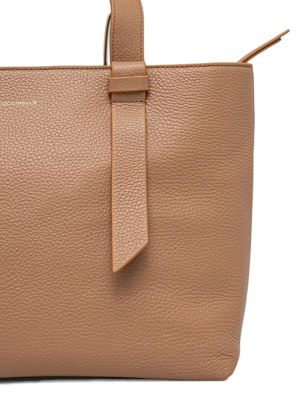 Coccinelle Gleen Shopper Bag In Neutrals