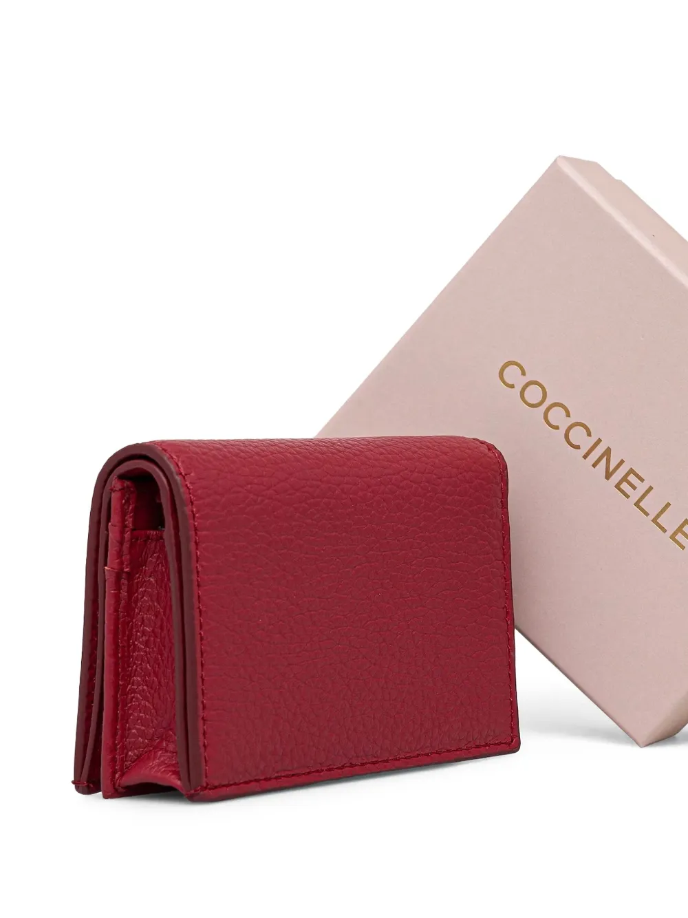 Coccinelle small Soft wallet - Rood