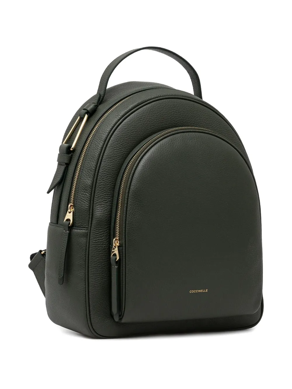 Coccinelle large Malory zip backpack - Groen