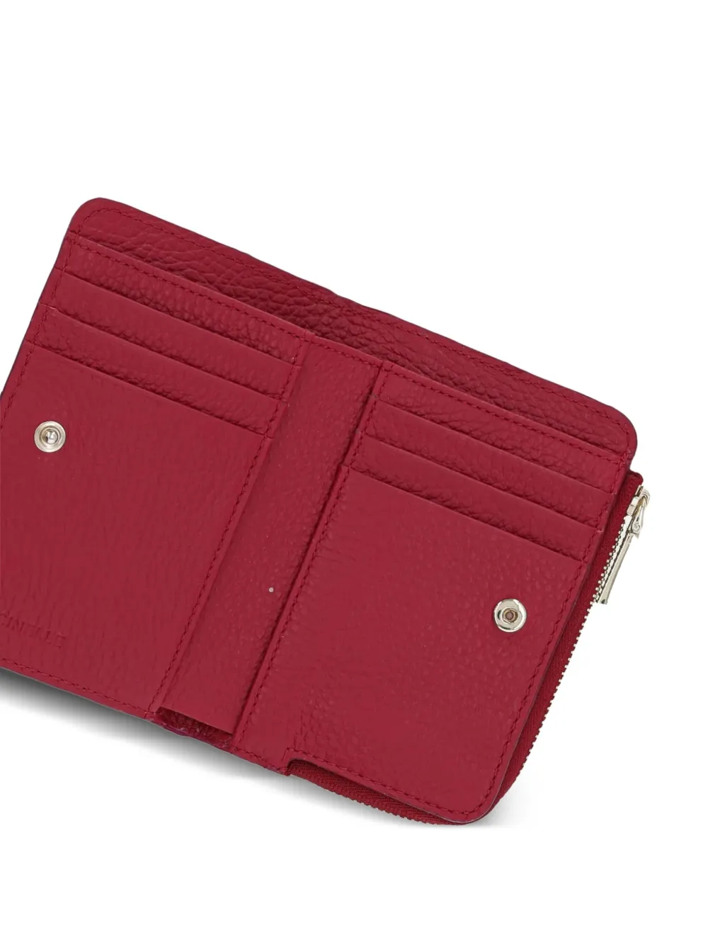 Coccinelle Portemonnee met logoplakkaat Rood