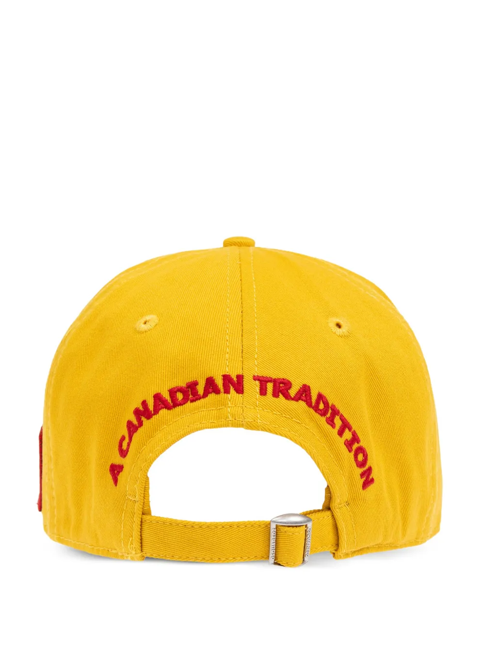 DSQUARED2 Pet met logo-applicatie Geel