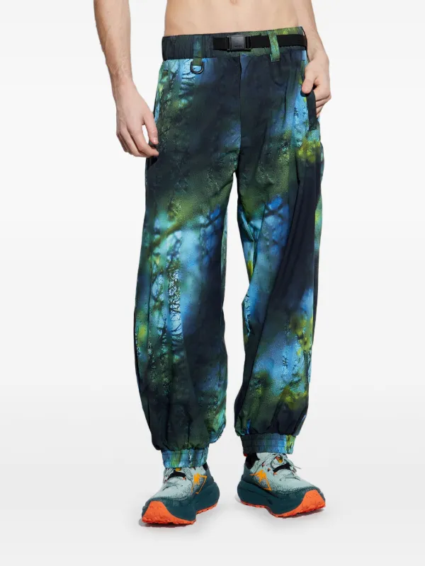 Y-3 AOP リップストップ パンツ | ブルー | FARFETCH JP