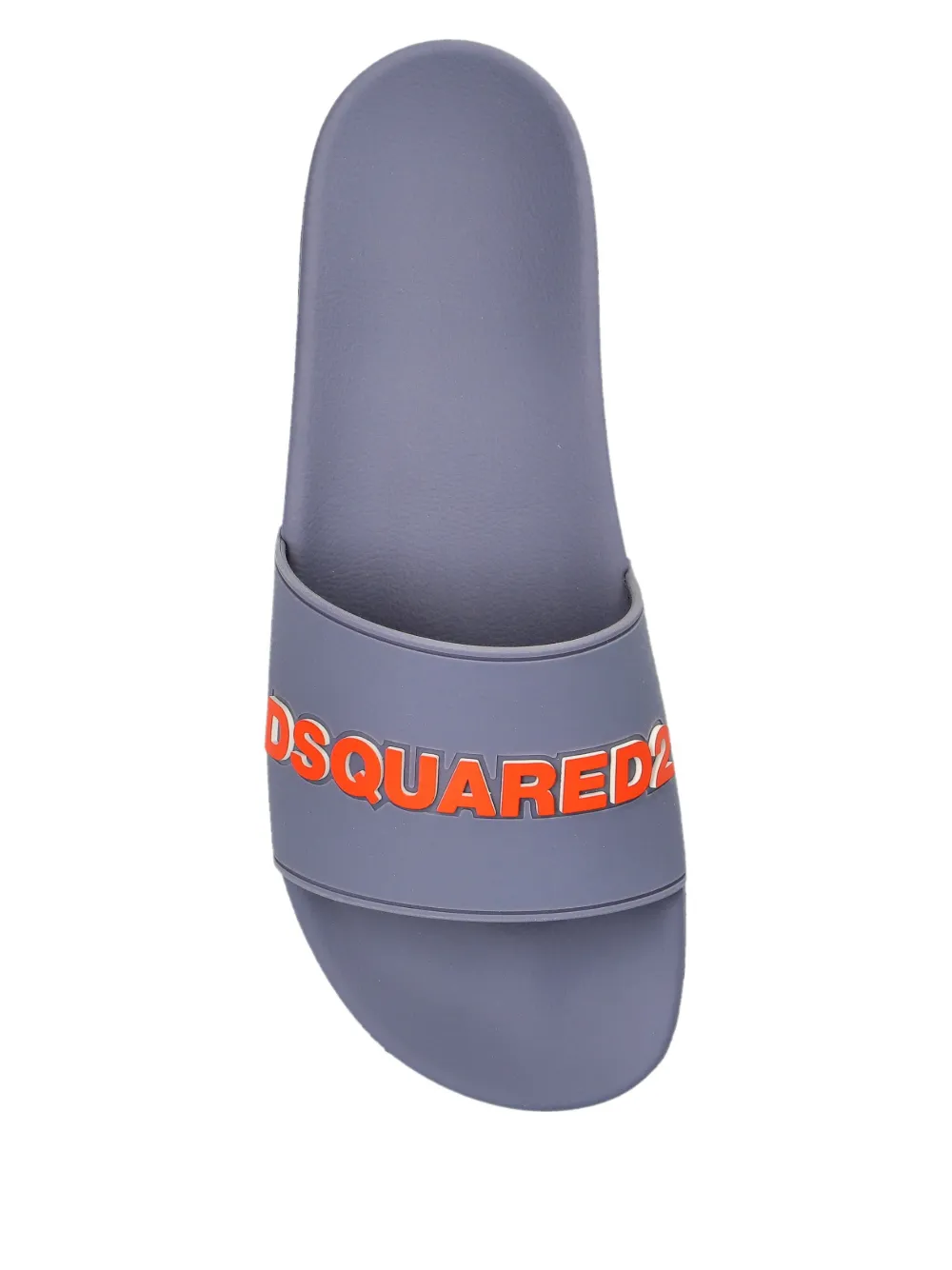 DSQUARED2 Slippers met logo-reliëf Grijs