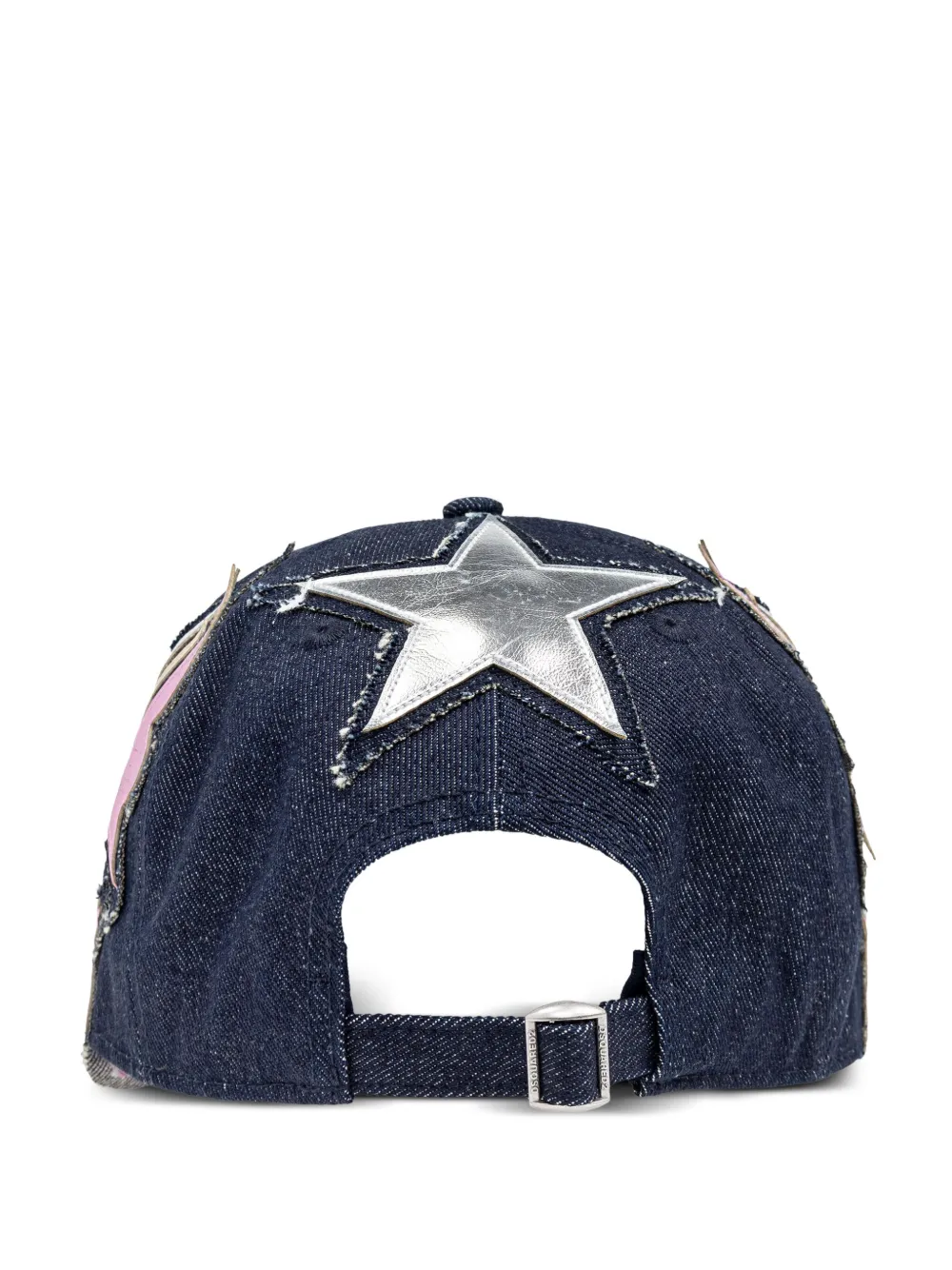 DSQUARED2 star-appliqué cap - Blauw