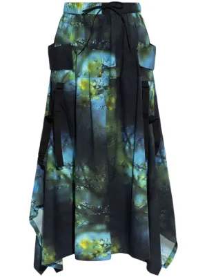 Y-3 ドレープ＆アシンメトリースカート通販 - FARFETCH