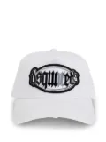 DSQUARED2 logo-patch cap - White