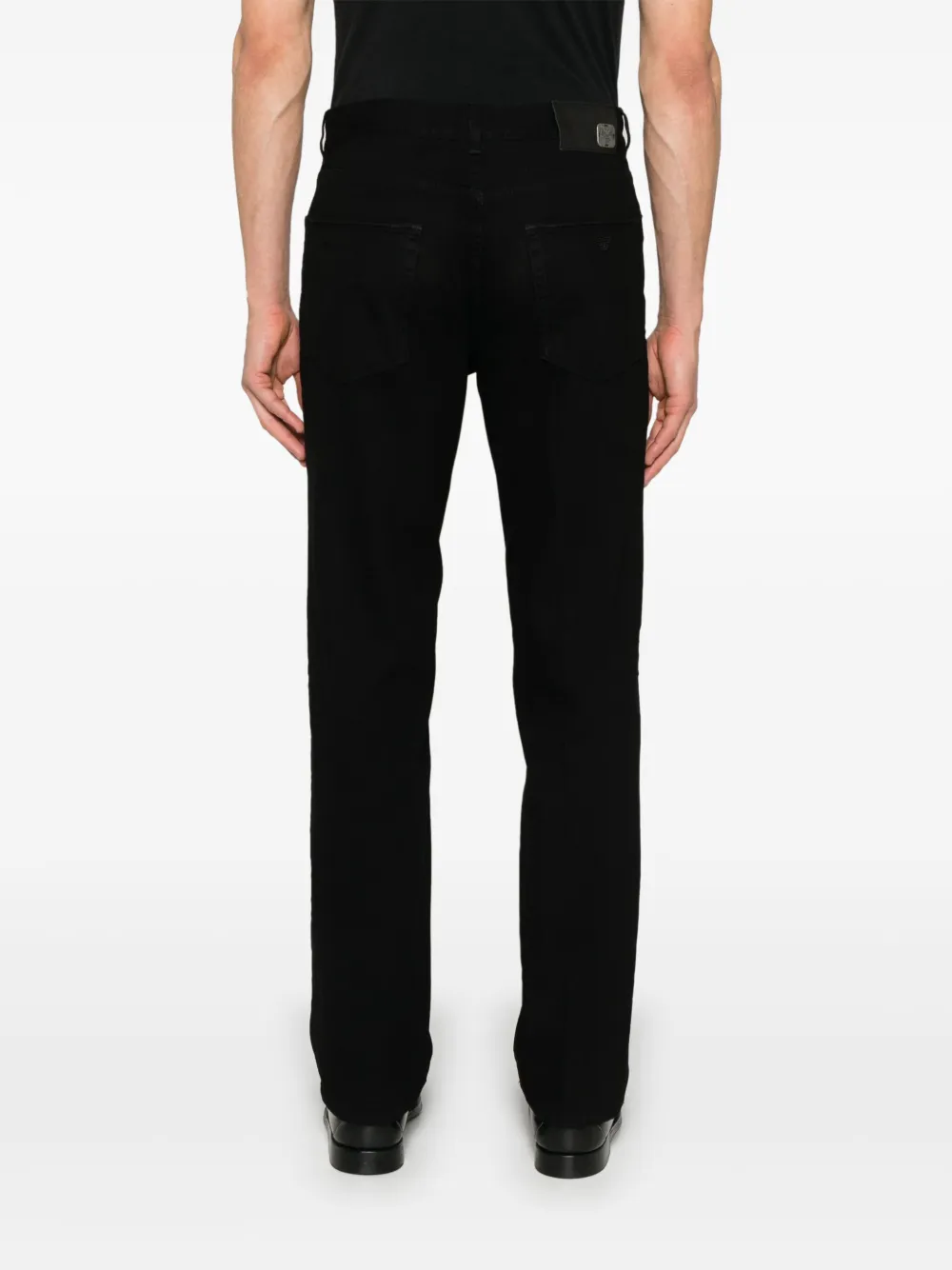 Emporio Armani J76 jeans Zwart
