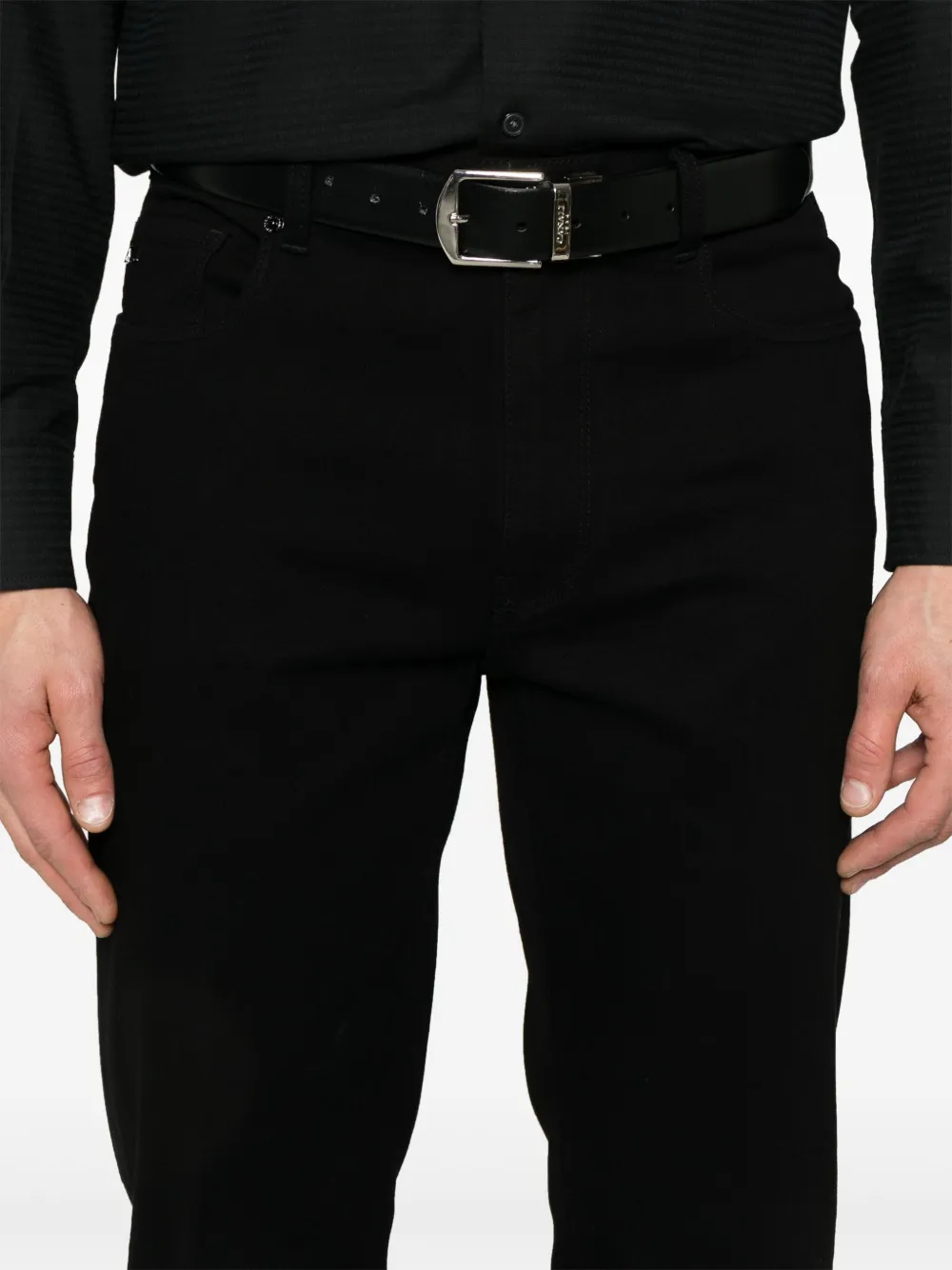Emporio Armani J76 jeans Zwart