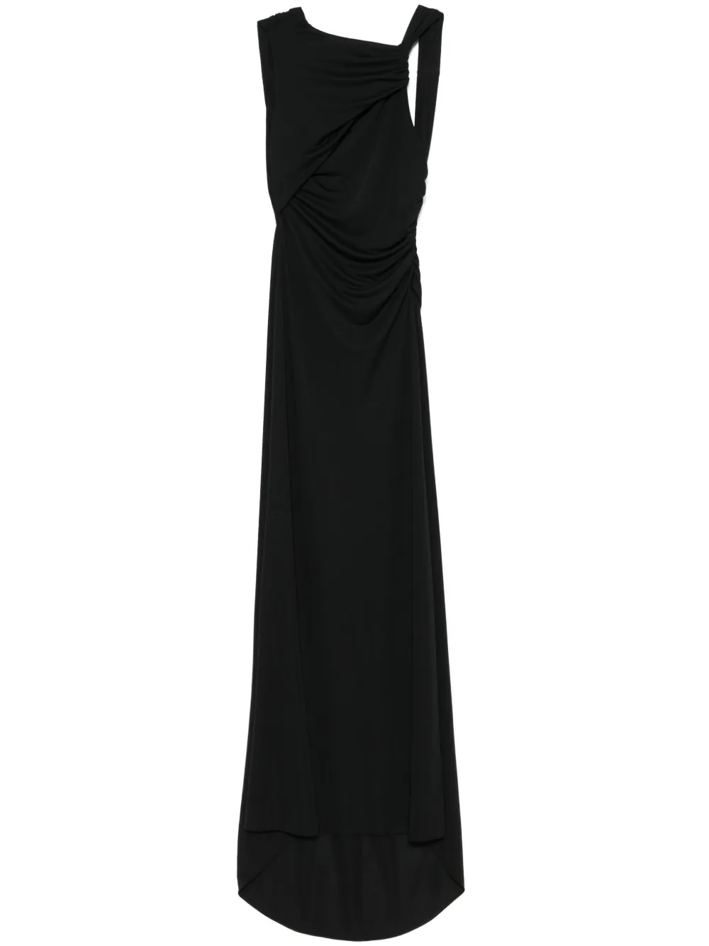THE ANDAMANE Maxi-jurk Zwart