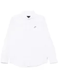 SPORT b. by agnès b. Dino-badge oxford shirt - White