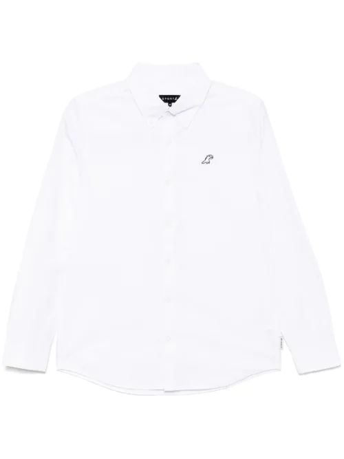 Chemise en tissu oxford à patch Dino - SPORT b. by agnès b. - Modalova