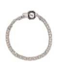 agnès b. double sided clasp bracelet - Silver