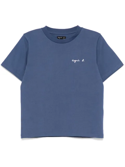 agnès b.  logo-print t-shirt