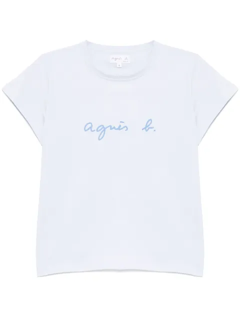 agnès b.  logo-printed t-shirt