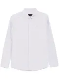 SPORT b. by agnès b. Bino-badge oxford shirt - Grey