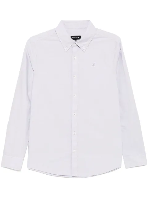SPORT b. by agnès b.  Bino-badge oxford shirt