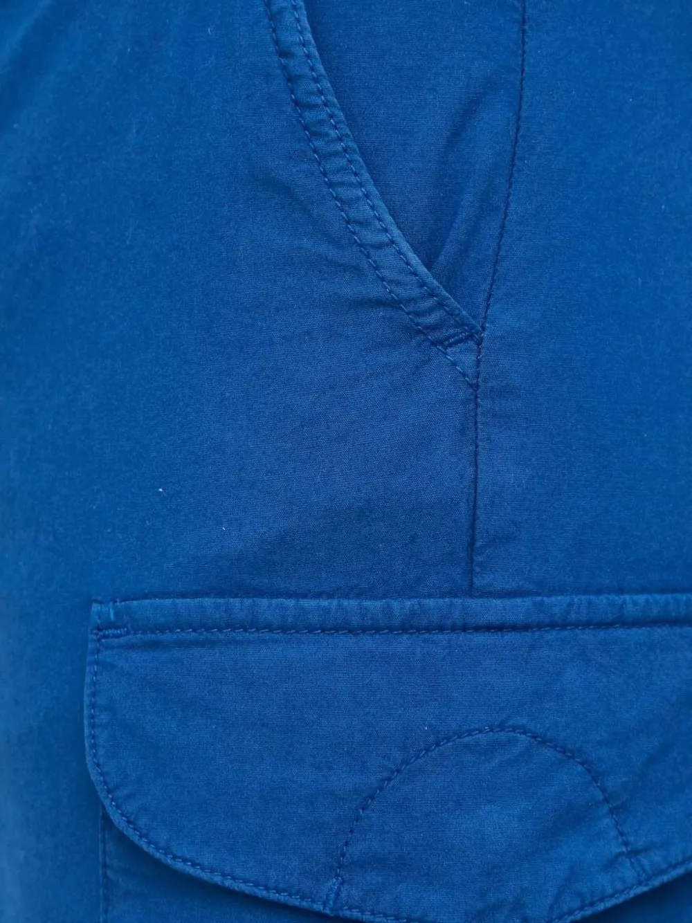 North Sails Shorts met cargo zak Blauw