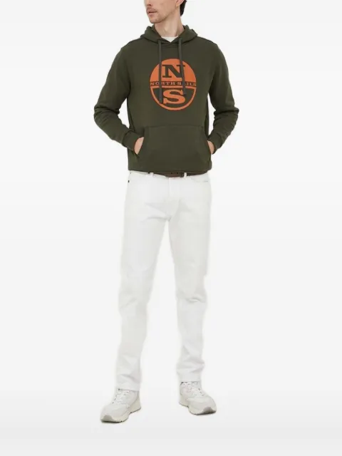 North Sails logo-print hoodie